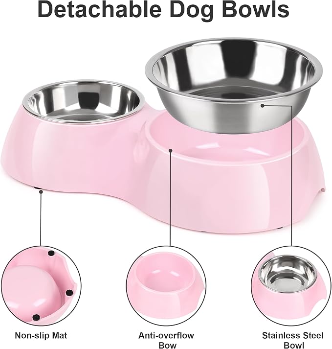 Elevated Dog Bowls Set - Image 4