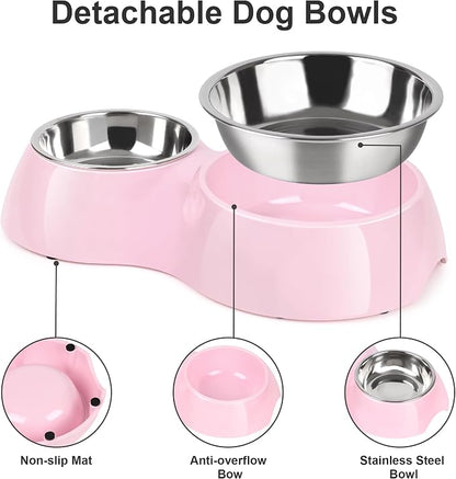 Elevated Dog Bowls Set - Image 4