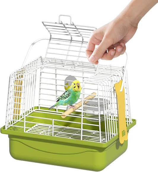 Small Bird cage, Travel Cage for Birds and Small Animals, Parakeet cage by Unknown