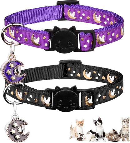 2Pcs Breakaway Cats Collars Cat Collars by Baeuppit