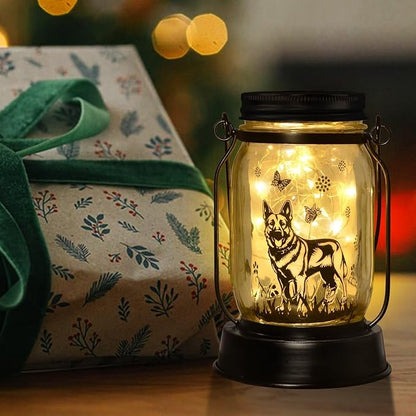 German Shepherd Gifts for Women/Men, German Shepherd Solar Lanterns Dog Mom - Image 7