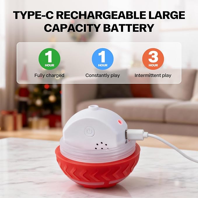 Pet Prime Interactive Dog Ball Toy Automatic Active Rolling Ball - Image 4