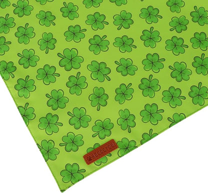 ADOGGYGO St Patrick Dog Bandana 2 Pack, Reversible Shamrock Pet Scarf Bib - Image 6
