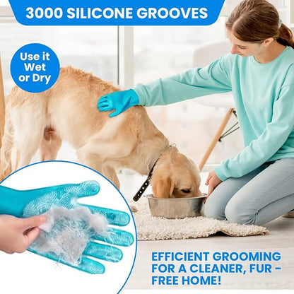 Dog Bathing Supplies – 8PCS Pet Shower & Grooming Kit - Image 4
