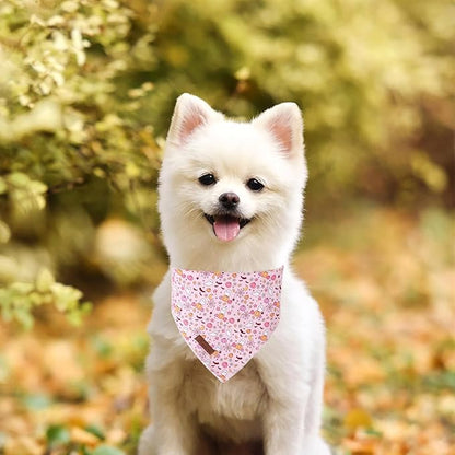 Halloween Pumpkin Dog Bandana, Halloween Triangle Bid Scarf - Image 4