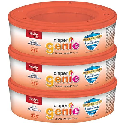 Diaper Genie Complete Pail | Includes 3 Refills that hold up to 810 - Image 4