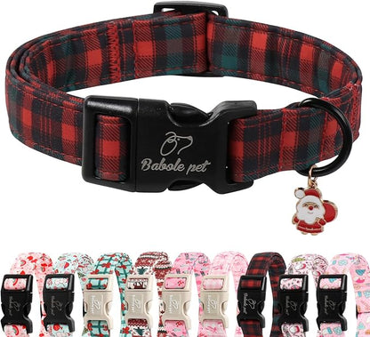 Christmas Dog Collar for Small Dogs by Babolepet