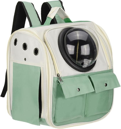 Pet Backpack Carrier, Portable and Ventilated, Oxford Cloth, Dogs Cats and by Unknown