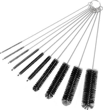 CiaraQ Bottle Cleaning Brushes, 9.8 Inch Nylon Tube Brush Set, Cleaner by CiaraQ