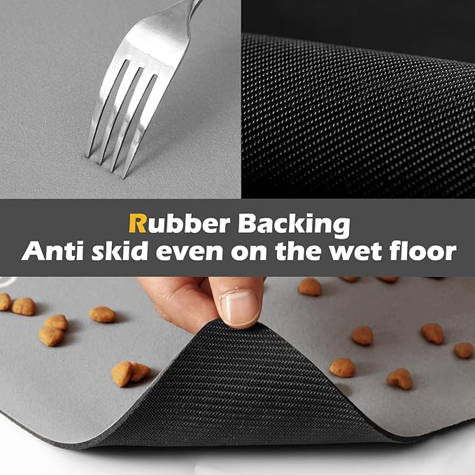 Pet Feeding Mat-Absorbent Dog Mat - Image 6
