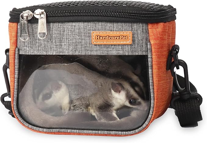 Small Pet Carrier Bag, Breathable & Portable – Small Animal Travel Bag by HardcorePet