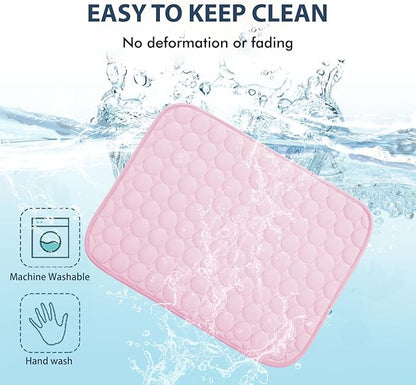 MICROCOSMOS Summer Cooling Mat & Sleeping Pad- Water Absorption Top, Easy Carry - Image 5