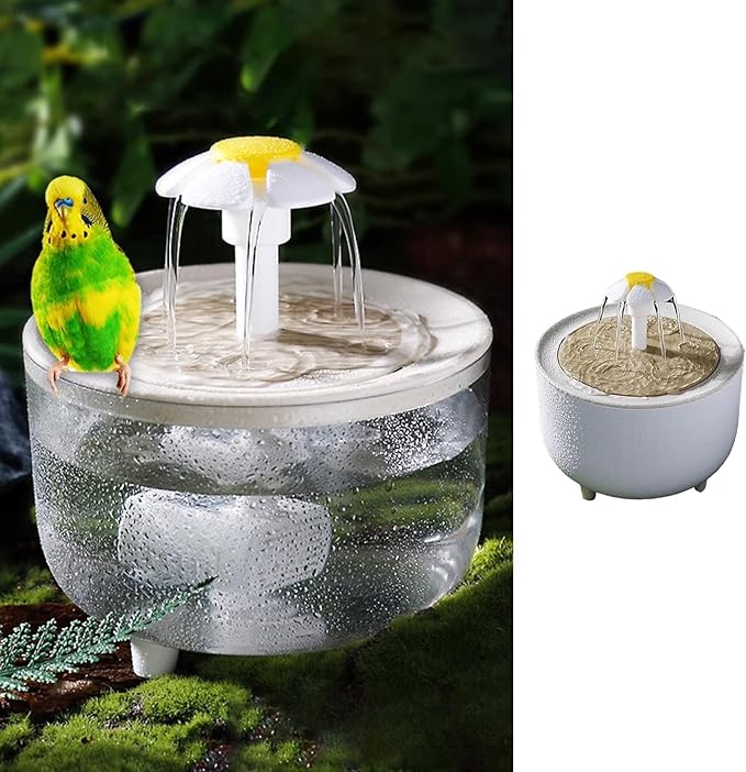 Bird Bath for Parakeets by MANONROSAPET