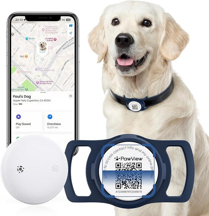 Smart Pet Tracker for Collar by PawView