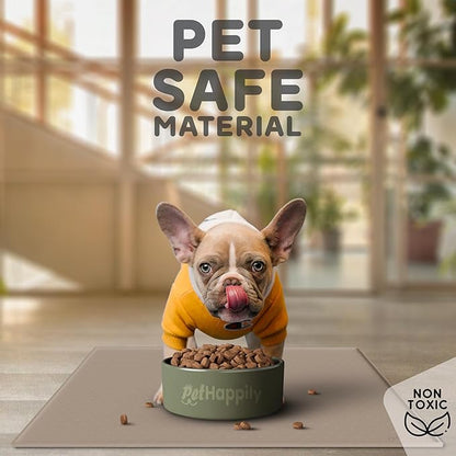 Dog Food Mat - 24x15 Raised Edges Dogs Mat - Image 3