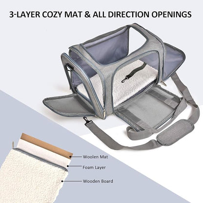 Henkelion Cat Carriers Dog Carrier Pet Carrier - Image 2