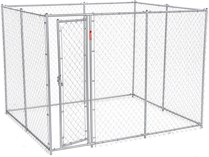 Lucky Dog 10' x 10' x 6' Heavy Duty Outdoor Welded Galvanized Steel Chain Link by LuckyDog