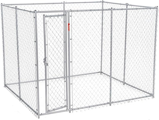 Lucky Dog 10' x 10' x 6' Heavy Duty Outdoor Welded Galvanized Steel Chain Link by LuckyDog