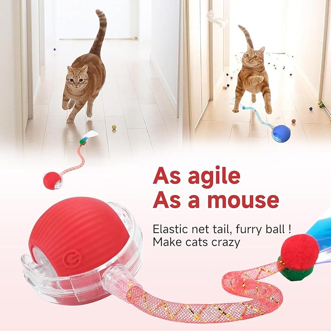 2 Packs Speed 2.0 Tail Interactive Cat Toys - Image 2