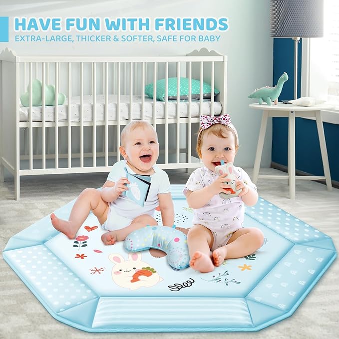 Baby Gym Play Mat, 8-in-1 Tummy Time Mat & Ball Pit - Image 4