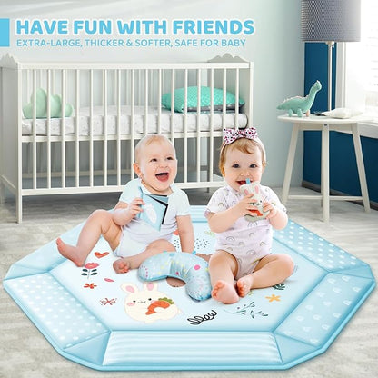 Baby Gym Play Mat, 8-in-1 Tummy Time Mat & Ball Pit - Image 4