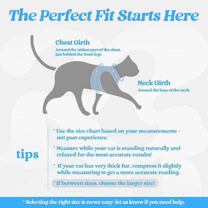 rabbitgoo Cat Harness and Leash Set - Image 2