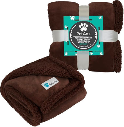 PetAmi Waterproof Dog Blanket for Small Medium Dog Puppy Cat Throw for Couch - Image 8