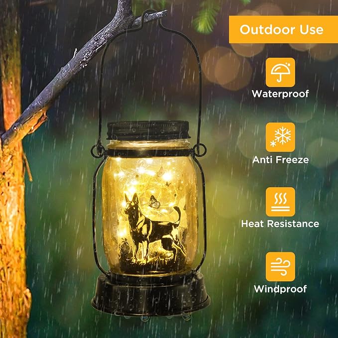 Belgian Malinois Dog Gifts for Women/Men Belgian Malinois Solar Lanterns - Image 5