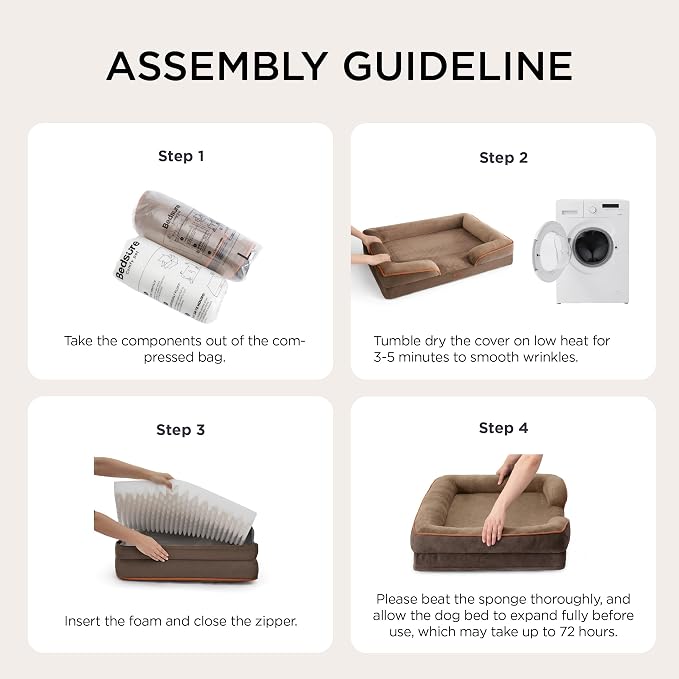 Bedsure Orthopedic Dog Beds for Small Dogs - Image 8