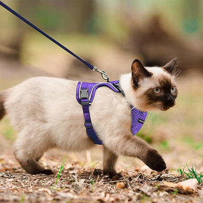 Cat Harness and Leash Set for Walking Escape Proof, Improved Four Place - Image 5