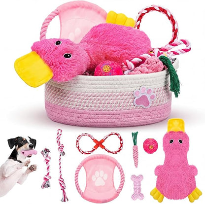 Zopeal Puppy Dog Toy Gift Storage Basket by Zopeal