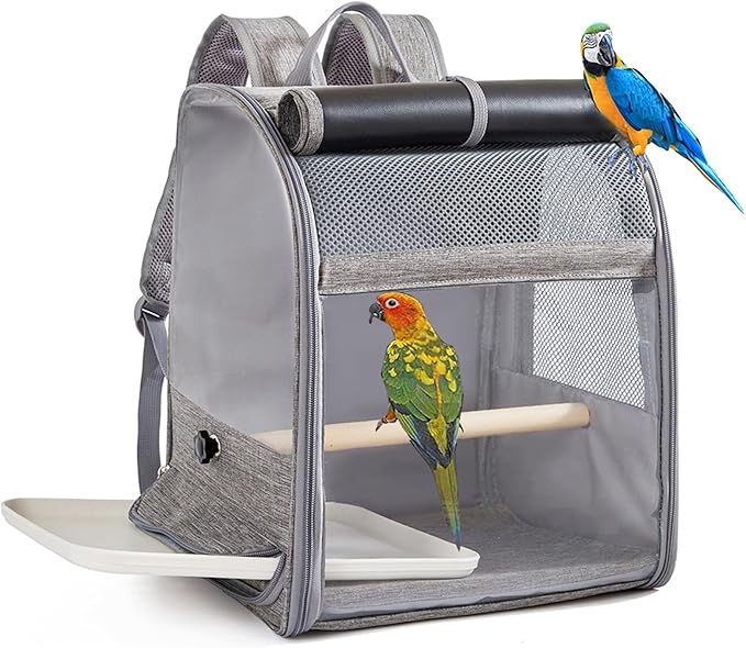 Durability Polyester Bird Travel Carriers Backpacks - Image 7