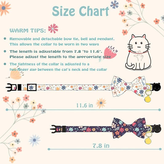 Flower Cat Collar Breakaway - Image 2