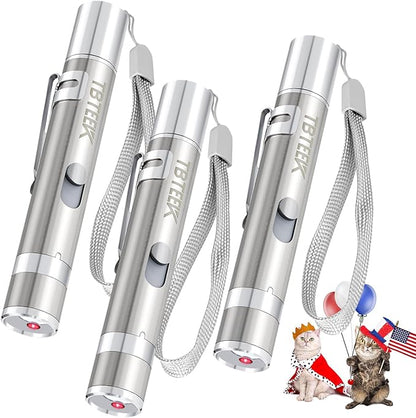 TBTeek Cat Toys, Rechargeable, 3 Light Modes & 5 Adjustable Patterns, Portable by TBTeek