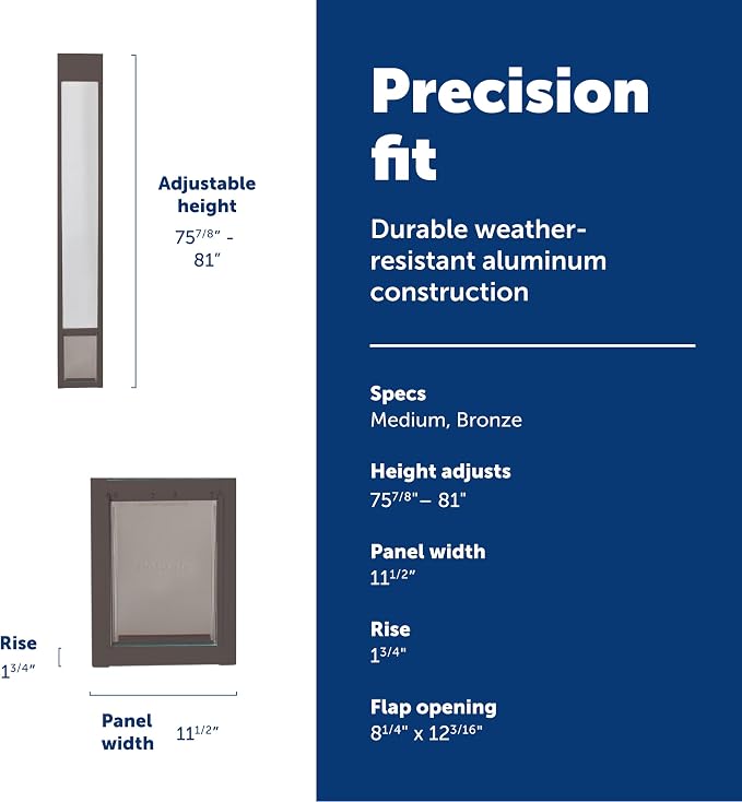 PetSafe Sliding Glass Pet Door - Image 3