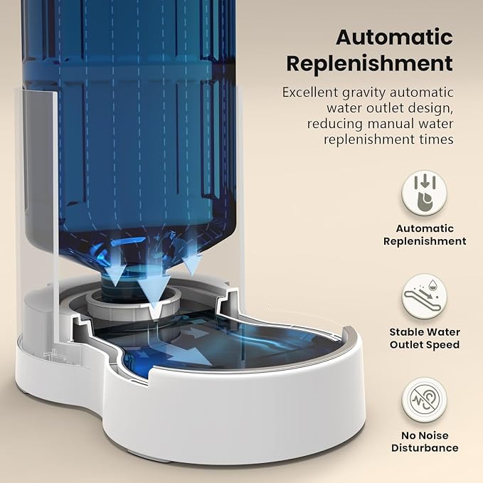 CZPET Automatic 4L/135Oz/1Gal Cat Water Dispenser - Image 5