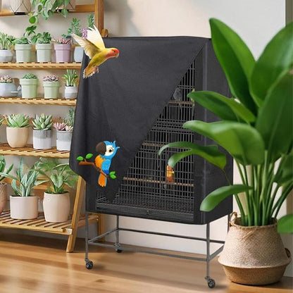 Bird Cage Cover, Pet Cage Cover, 100% Shading Oxford Cloth, Bird Cages Covers - Image 6