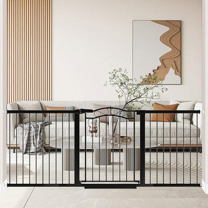 Fairy Baby 76.4"-81.8" Extra Wide Baby Gate by FairyBaby