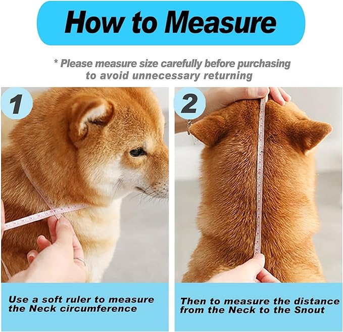 Supet Dog Cone Collar Adjustable After Surgery, Comfortable Pet Recovery Collar - Image 6