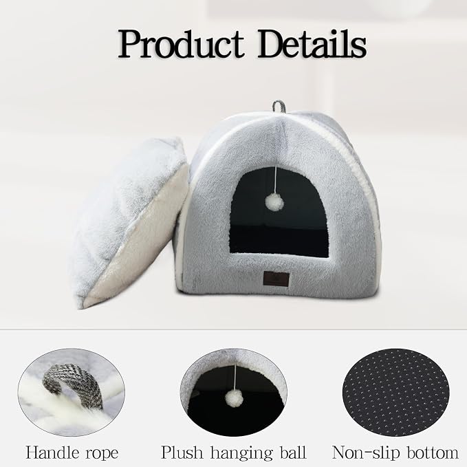 Large Cat Bed for Indoor Cats - Image 3