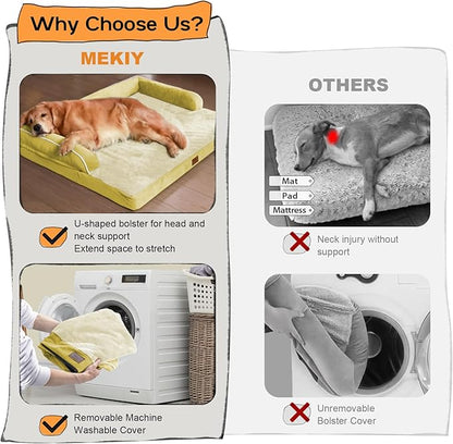 Large Dog Bed Orthopedic Washable - Image 4