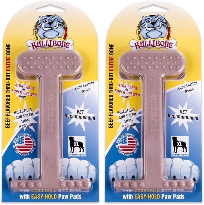 Bullibone Nylon Dog Chew Toy for Aggressive Chewers by Bullibone+Pet+Products+LLC