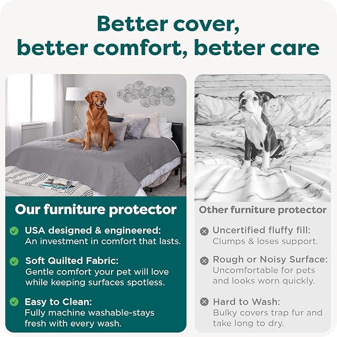 FurHaven Waterproof Blanket & Furniture Protector Cover - Image 6