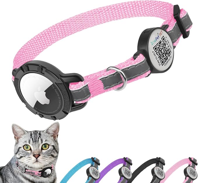 Airtag Cat Collar Breakaway by Sucegi