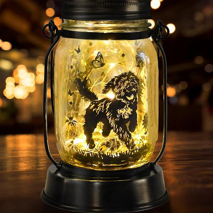 Portuguese Water Dog Gifts for Women/Men Portuguese Water Dog Solar Lanterns - Image 8