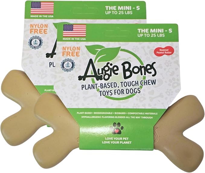 2-Pack Non-Toxic Dog Toys by AugieBones