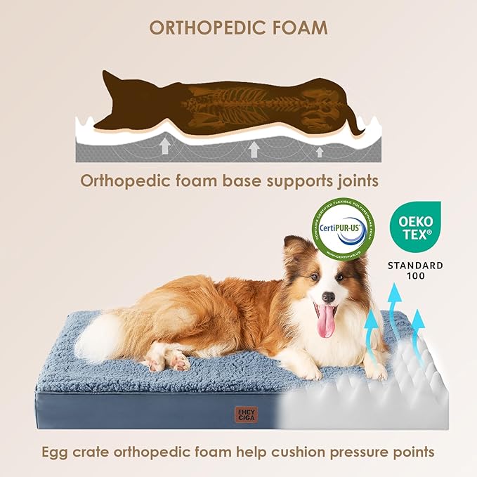 EHEYCIGA Orthopedic XL Dog Beds - Image 4