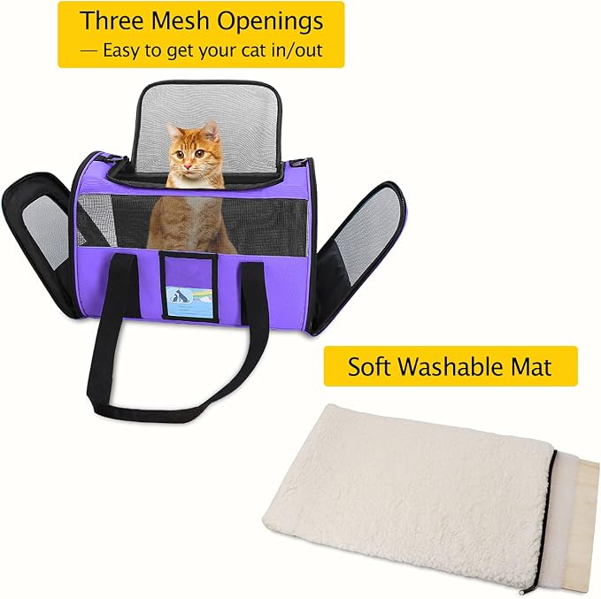 Refrze Pet Carrier Airline Approved, Cat Carriers - Image 3
