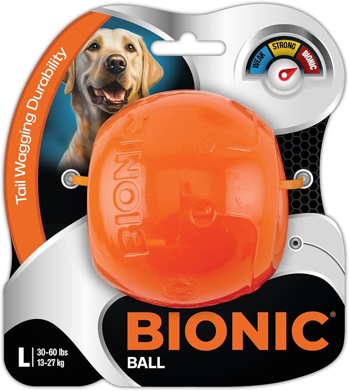 BIONIC Ball Dog Toy, Large by BIONIC