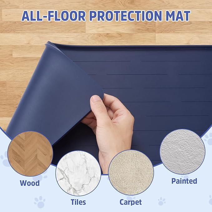 Large Dog Mats for Food and Water - Image 7